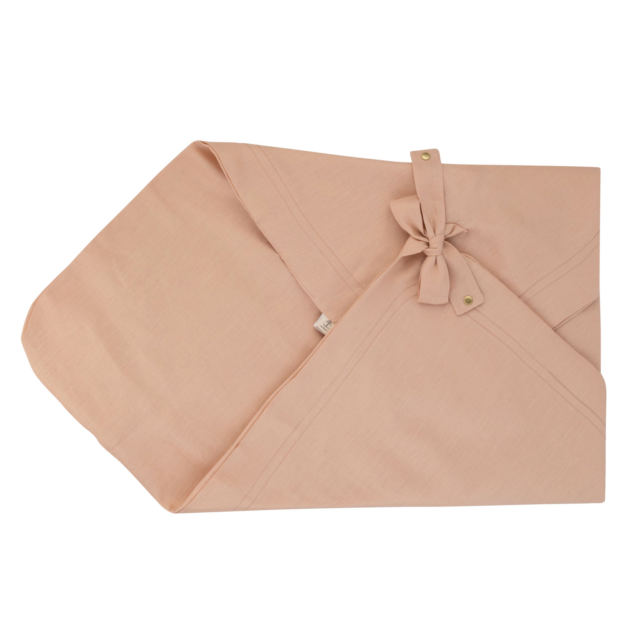 Linen Luxury-adorned with a bow