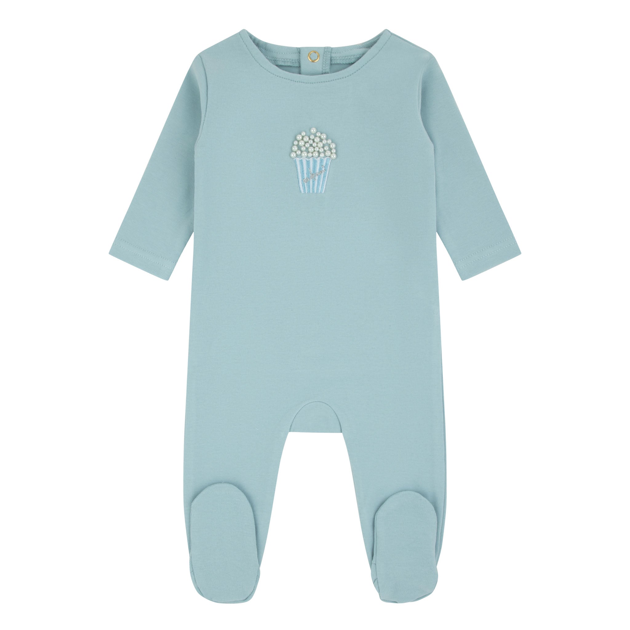 Hot Pop Footie (Blue)