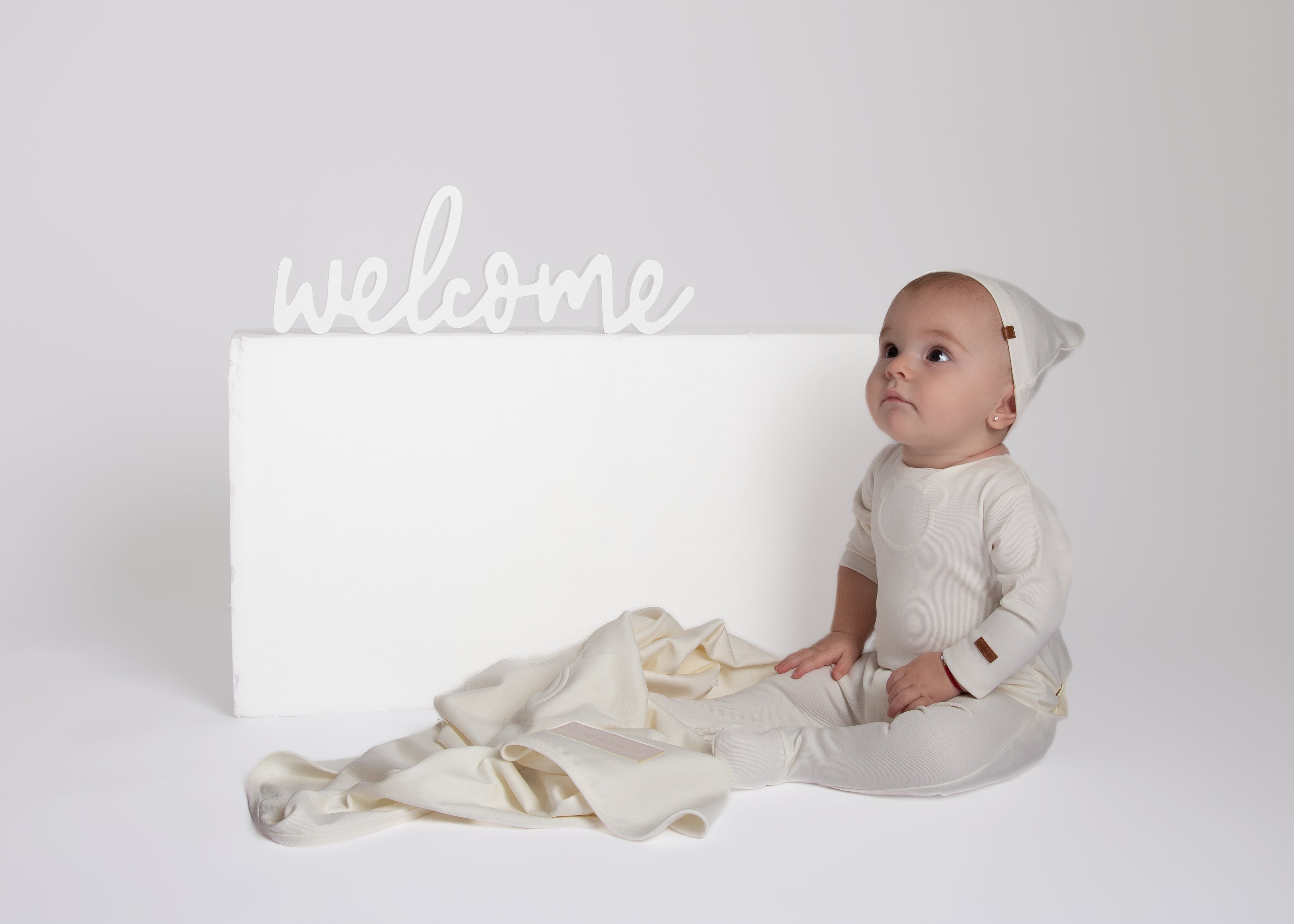 Bear Embossed - Footie (Boys)