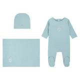Hot Pop - Footie set (Blue)