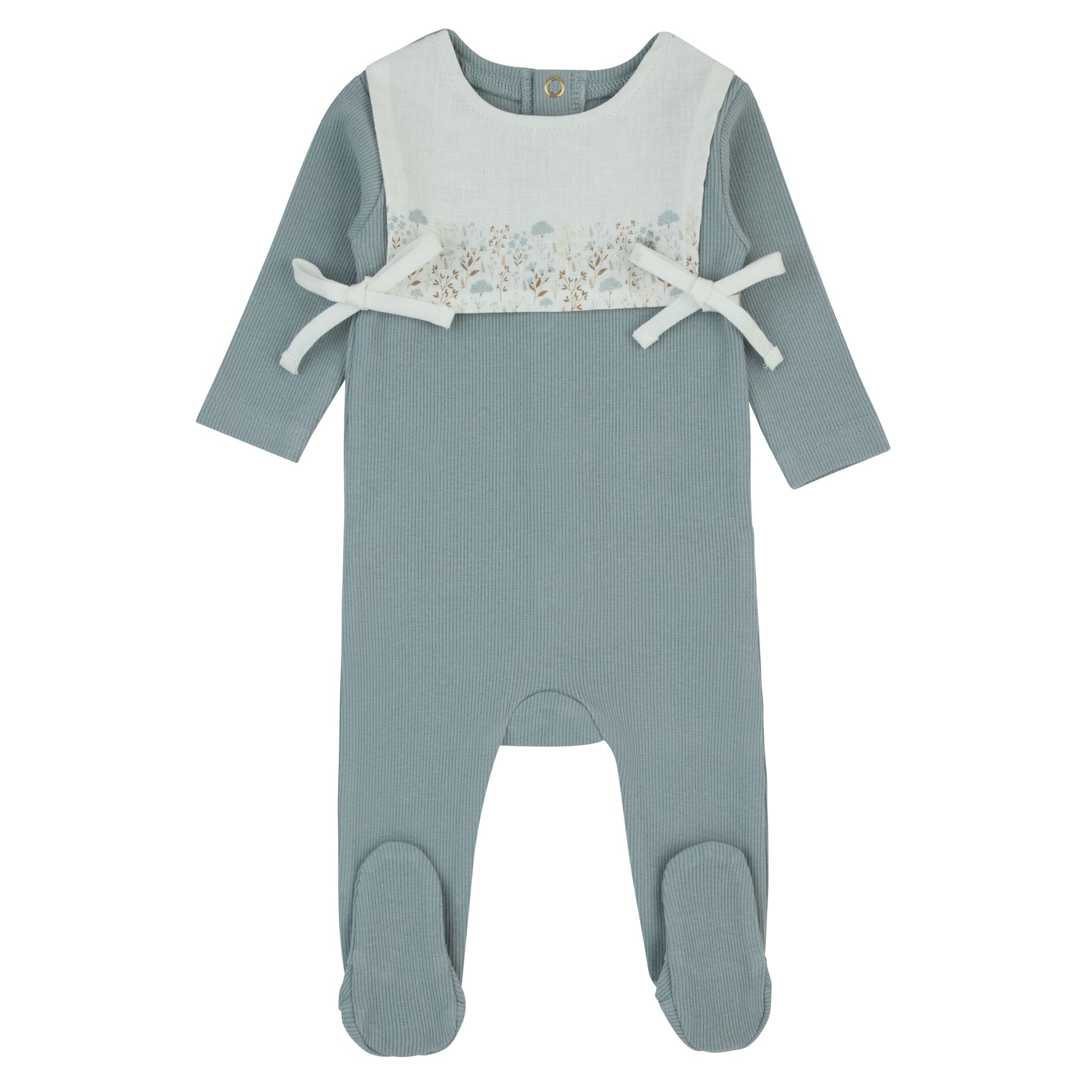 Linen Printed - Footie (Boys)