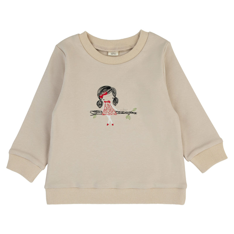 Doll on branch - Sweatshirt (Girls)