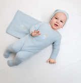 Hot Pop - Footie set (Blue)