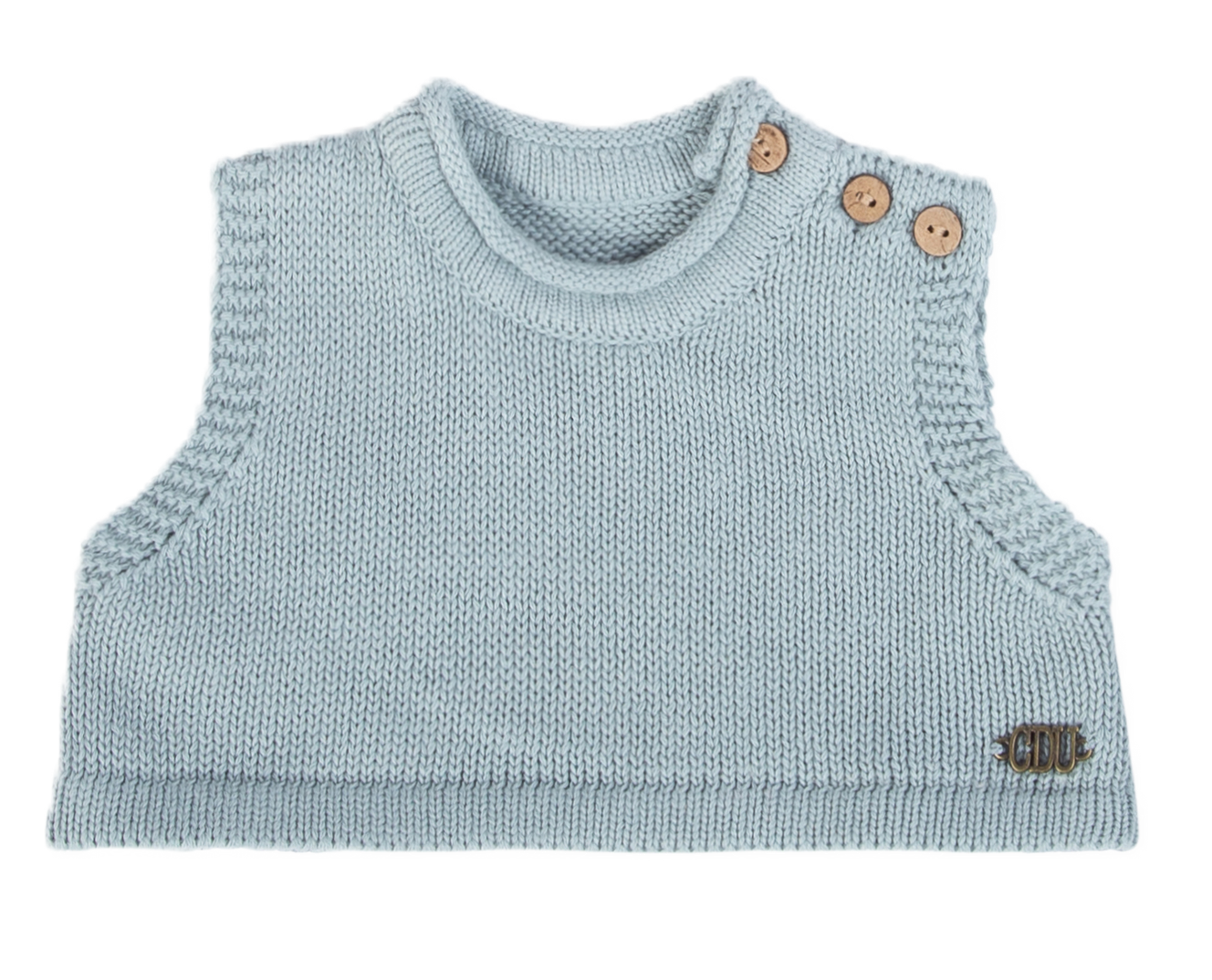 Knitted Shrug (Blue)